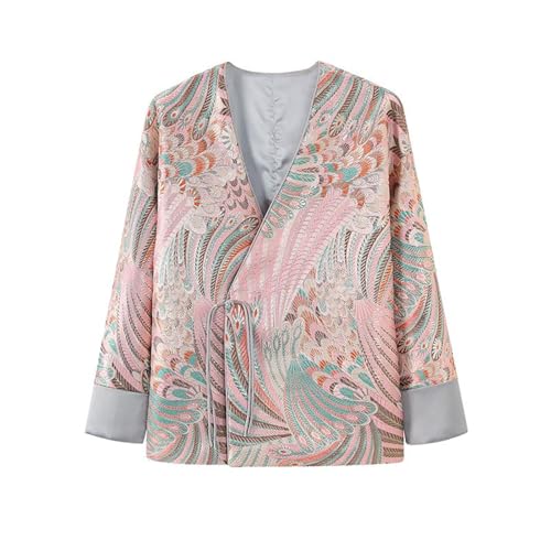 Chemisier style chinois pour femmes avec vêtement d'extérieur style national guoyuxiao