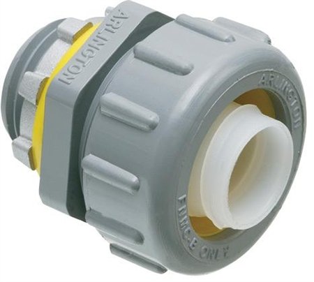 157523 Arlington NMLT50 "1/2""" Liquidtight Connector, Straight, Non-Metallic Non-Metallic Liquidtight Connector, Straight, "1/2""," UV Rated Plastic, Sealing 9377bt0756 Ring, For Non-Metallic Liquidtight - Type B; Flexible Non-Metallic bk8s13ku4t6o