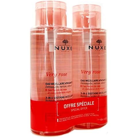 Eucerin Nuxe Very Rose Agua Micelar Calmante 400ml x 2 Cover