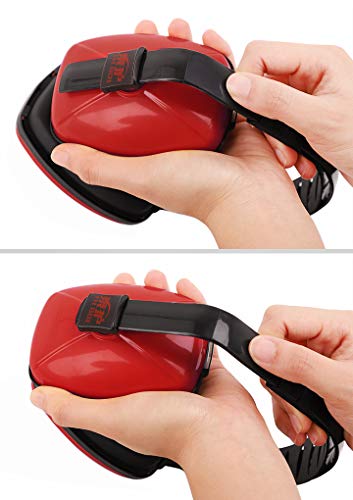 Anti-Noise Earmuffs Adjustable Shooter Target Hearing Protection Ear Protector Blocking Sound Reduction Shooting Hunting Defender Over The Head Ear Muff For Women Men Adults #TOP5