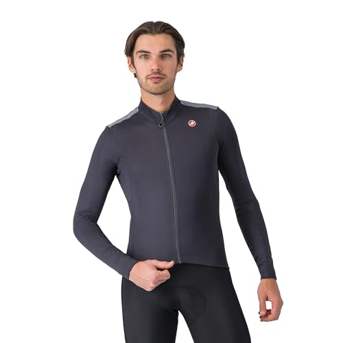 CASTELLI Men&rsquo;s Puro 4 Jersey, Long Sleeve Mid-Weight Refle