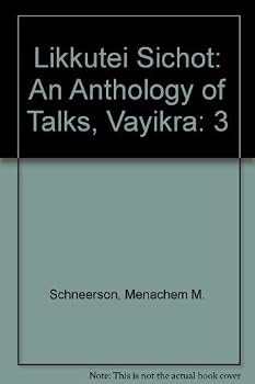 Hardcover Likkutei Sichot: An Anthology of Talks, Vayikra Book
