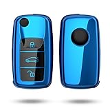 ANGENEHME HAPTIK: Mit seiner strukturierten Oberfläche fühlt sich das Auto Schlüsselcase nicht nur angenehm an, sondern bietet auch umfassenden Schutz für das Schlüsselgehäuse, da es strapazierfähig und belastbar im täglichen Gebrauch ist.