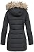 Only Onlnorth Nylon Coat CC Otw Abrigo, Negro (Black Black), 42 (Talla...