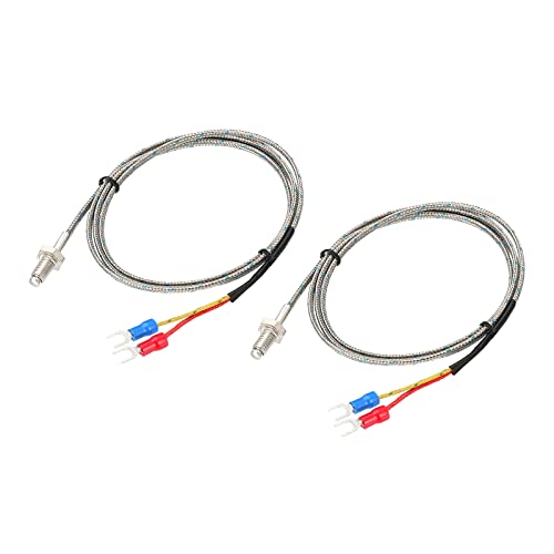 Sonde thermocouple M6 type J MECCANIXITY évitez les surchauffes capteur 0-750 °C lot de 2