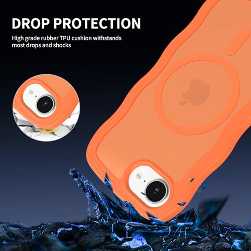 Coque magnétique iPhone 16E antidérapante toucher doux mat - 5