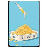 À propos de la taille:La longueur du panneau métallique est de 30cm (11.8 pouces) et la largeur est de 20cm (7.9 pouces). La taille appropriée vous permet de l'accrocher facilement n'importe où. Vous pouvez l'utiliser seul ou avec d'autres panneaux métalliques.