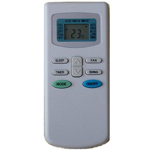 Generic Replacement Air Conditioner Remote Control for TCL Dronic Klimaire Pioneer Ciac Airton Dronic Fujico Universal Asia Airmaster Ayre Titan Conia Gykq-03 by Generic