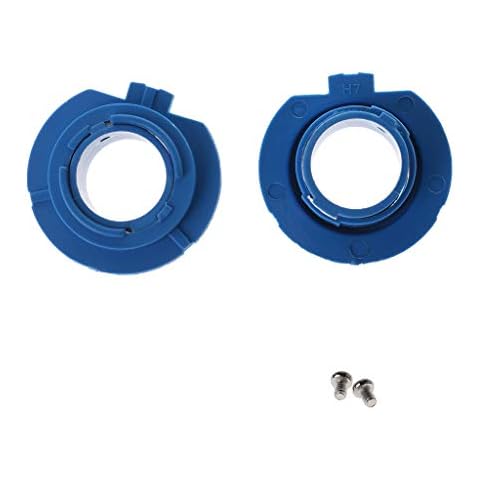 JENOR 2pcs LED Headlight Bulb Base Adapter Socket Holder 880/HB4/HB3/H11/H7/H4/H3/H1 for Car Halogen Headlamps Cover