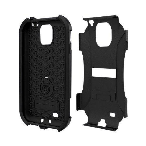 Trident Case Aegis Series For Samsung Galaxy S4 Mini/Gt-I9190 - Retail Packaging - Black #TOP2