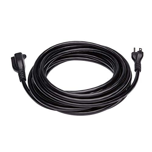 Amazon Basics 25 ft Extension Cord, 13 Amps, 125V, Multiple Outlets with LED Indicator Lights, Black (20 Count Total) by Amazon Basics - Used condition - US$72.00