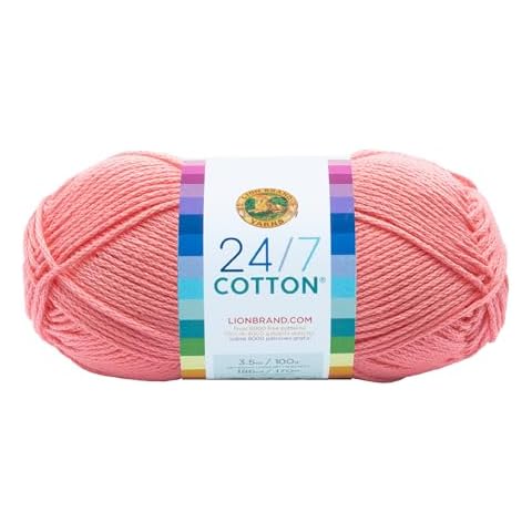 Lion Brand Lightweight 24/7 Cotton Yarn Cover