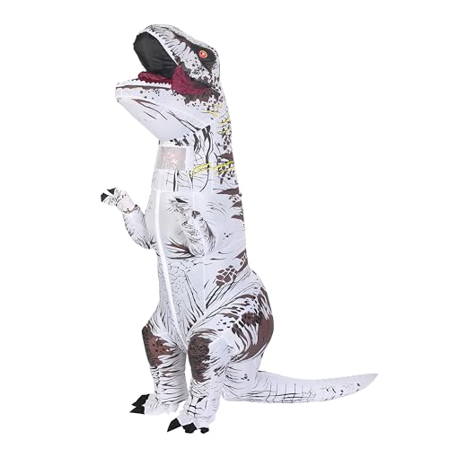 wylksylk Dinosaur Costume,Inflatable Dinosaur Costumes Cosplay Halloween
