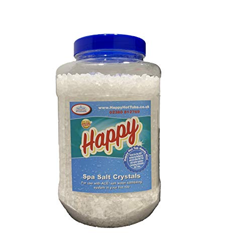 Happy Hot Tubs Spa Salt Crystals 5kg for use with Hot Spring ACE System Inflatable Systems Tub Spa