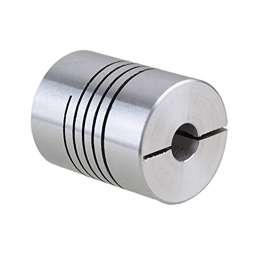 WEONE alluminio d'argento 5 x 6 mm CNC motore
