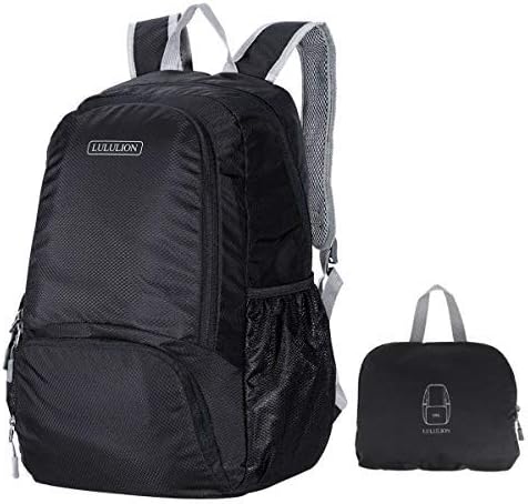 LULULION Hiking Backpack, 35L Large Capacity Water Resistance Foldable Backpack Ultra lightweight Packable Backpack for Hiking, Cycling, Camping, Travel or Outdoor