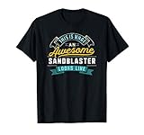 Funny Sandblaster Shirt Awesome Job Occupation Graduation T-Shirt