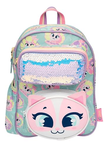 Mini Mochila Costas Gata Sereia - Puket