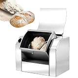 SXYKXYDL Blender przemysłowy ze stali nierdzewnej 1100 W/1500 W, elektryczny mikser kuchenny z zegarem do chleba, pizzy i makaronu - mikser o wysokiej wytrzymałości