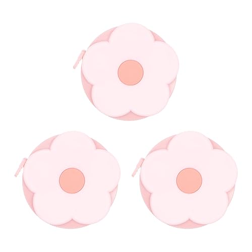 Miniatura 14 de HARFINGTON 2 cintas métricas suaves de 60 pulgadas, 4.9 ft, retráctil, mini cinta métrica de dibujos animados, regla de cinta linda para coser