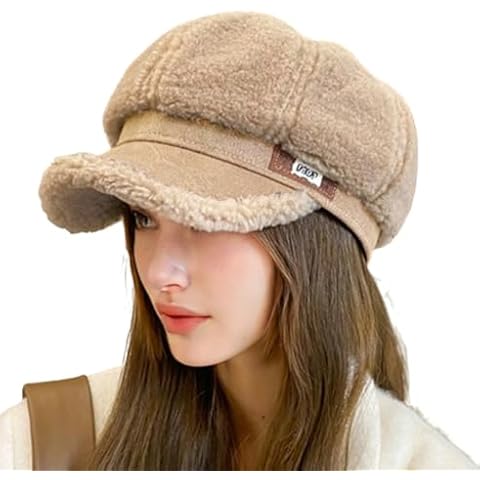 Jusavie Women's Newsboy Hat Cover