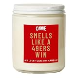 CANDECraftCo Smells Like a 49ers Win - 8 oz Candle