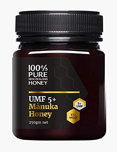 Amazon | 100% Pure New Zealand Honey マヌカハニー UMF5+ 250g | 100