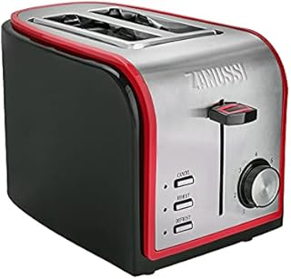 Zanussi ZST-6579-RD Stainless Steel Toaster (2 Slice) - Red