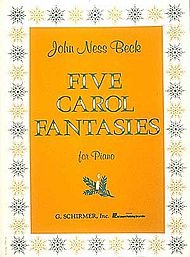 Sheet music 5 Carol Fantasies Piano Solo Book