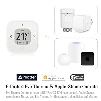 Eve Thermo Control (Matter, Thread) – Temperatursensor und -regler – Ansicht 2