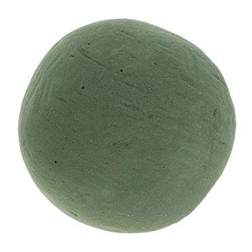 DOITOOL Barro de flor esférica poliestireno círculo de mousse espuma vegetal espuma mojada seco artificial flowers Esponja floral pequeñas bolas de espuma barro de embalaje de flores Green