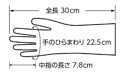 ショーワグローブ【耐薬品手袋】 ケムレスト CS710 Lサイズ 