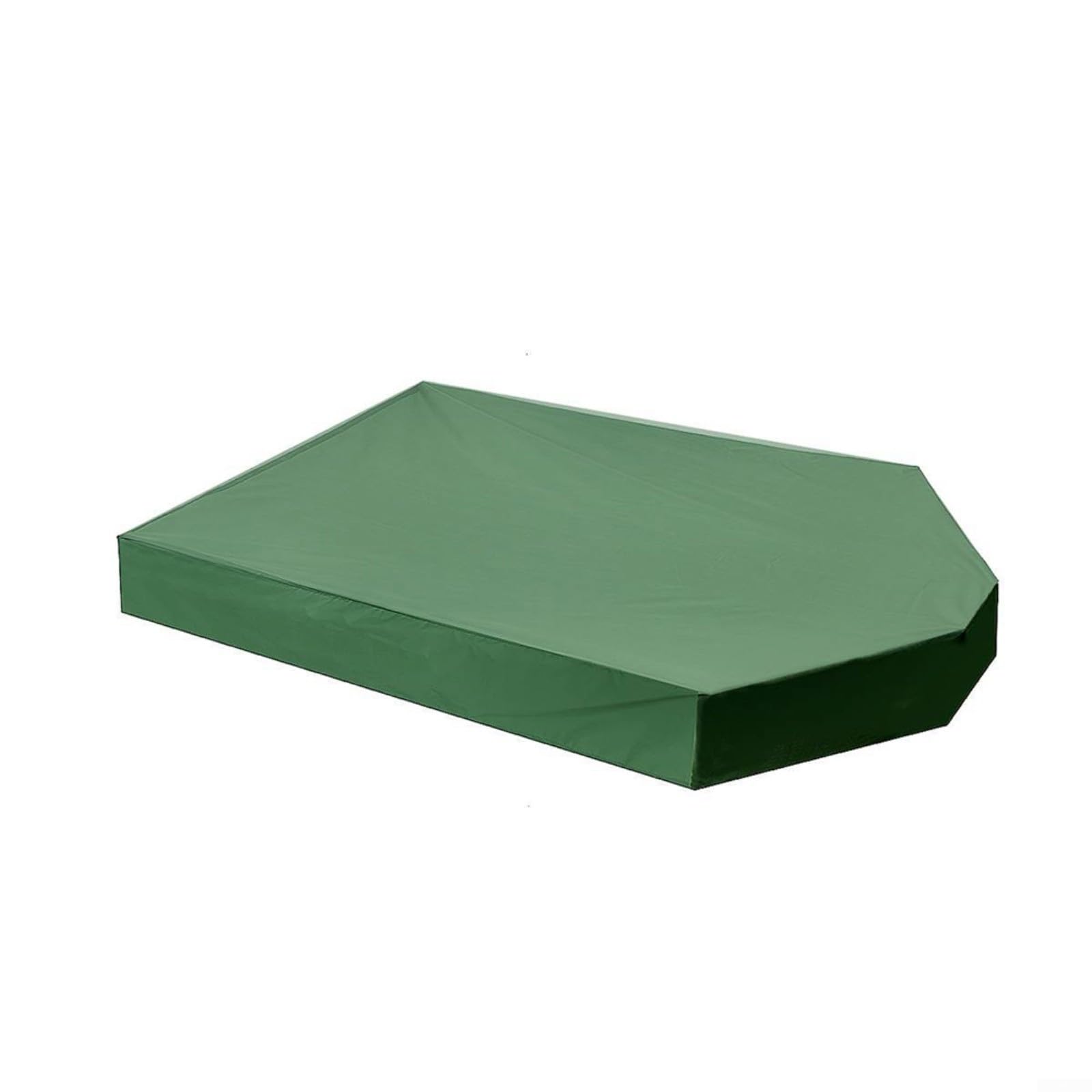 MIKMLYZE Boat Shaped Sandbox Cover, Waterproof Oxford Cloth Outdoor Furniture Protector For Kids Sandpit & Play Table, Dustproof Sunshade Canopy, 160X113x22cm, Green(Green)