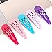 100PCS Snap Hair Clips, Premium Kids Barrettes Metal Non Slip Hair Bow Clips for Girls Toddler, 2 Inch 20 Colors