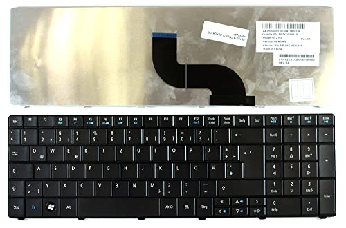 Power4Laptops �h�C�c�����C�A�E�g �u���b�N�o�[�W����2 (�摜�����m�F��������) �����p�m�[�g�p�\�R���L�[�{�[�h Acer AEZYDG00110�Ή�