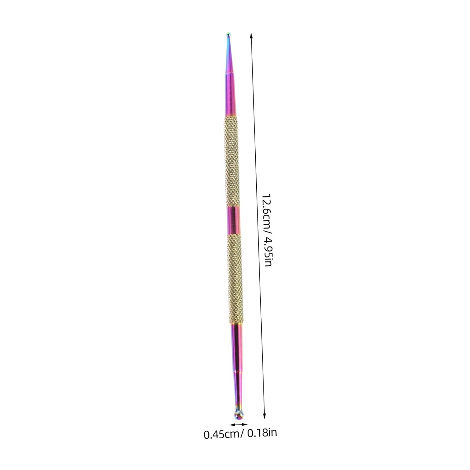 5pcs Nail Art Drill Pen Doubleended Dotting Tool for Nail Printing Design Tools for Diy Manicure Accessories