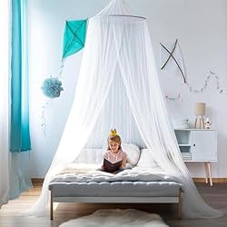 Mosquitera Para Cama SZHTFX Mosquitera para Cama, Fácil Cama Colgante Canopy Netting, Protección de Red de Insectos para Camas Individuales y Dobles