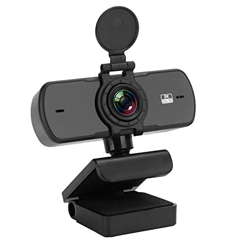 Elprico HD Webcam, 2K 1440P USB-Webkamera mit Mikrofon für Desktop-Computer PC für Videoaufzeichnung Plug and Play (pc-05) – Bild 4
