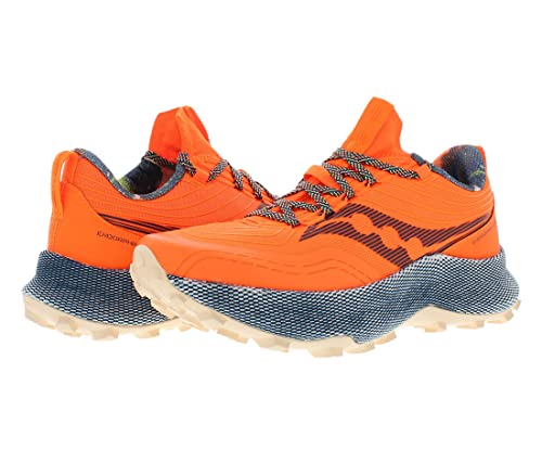 Saucony Endorphin Trail Mens Shoes Size 9, Color: Orange #TOP2