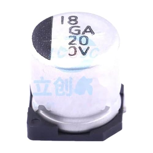 Image of 5 Pcs SMD Aluminum Electrolytic Capacitor 220uF ±20% 50V SMD,10x10mm VGA221M1HTR-1010