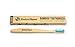 Natural Bamboo Toothbrushes by ModestPlanetTM | Individual | BPA-Free| Medium Bristles| Sustainable Material| Ergonomic & Easy Grip Design| Natural Alternative to Plastic