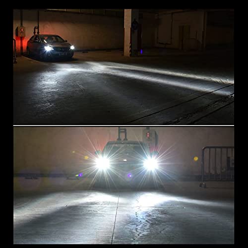 9005/Hb3/H10 And 9006/Hb4 Led Headlight Bulbs 6000K White High/Low Beam Combo Set 480W Super Bright For Chevrolet Silverado 1500 (1999-2007) / Gmc/Chevy Tahoe/Dodge/Chrysler/Ford Fog Lamp (4Pcs) #TOP6