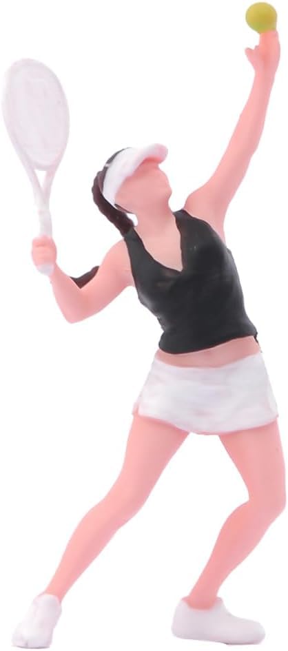 Figurine de joueur de tennis AMITD 1/24, modèle miniature de haute précision