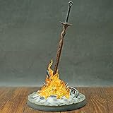 HHAA Anime Figure Dark Souls III Bonfire 1/6 Scale Light Up Statue Collectible Figure Model Toy Brinquedos
