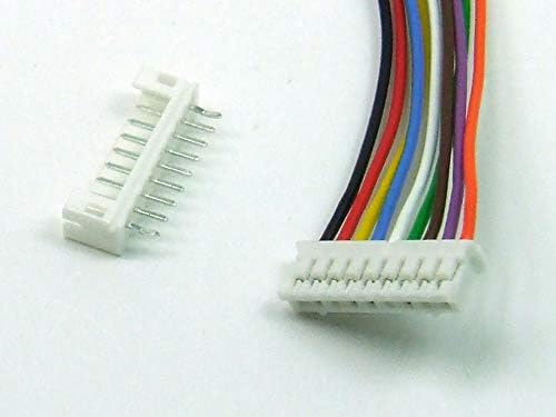 POPESQ® - HEADER 2mm + Male Connector PCB Straight 9 way #A1830