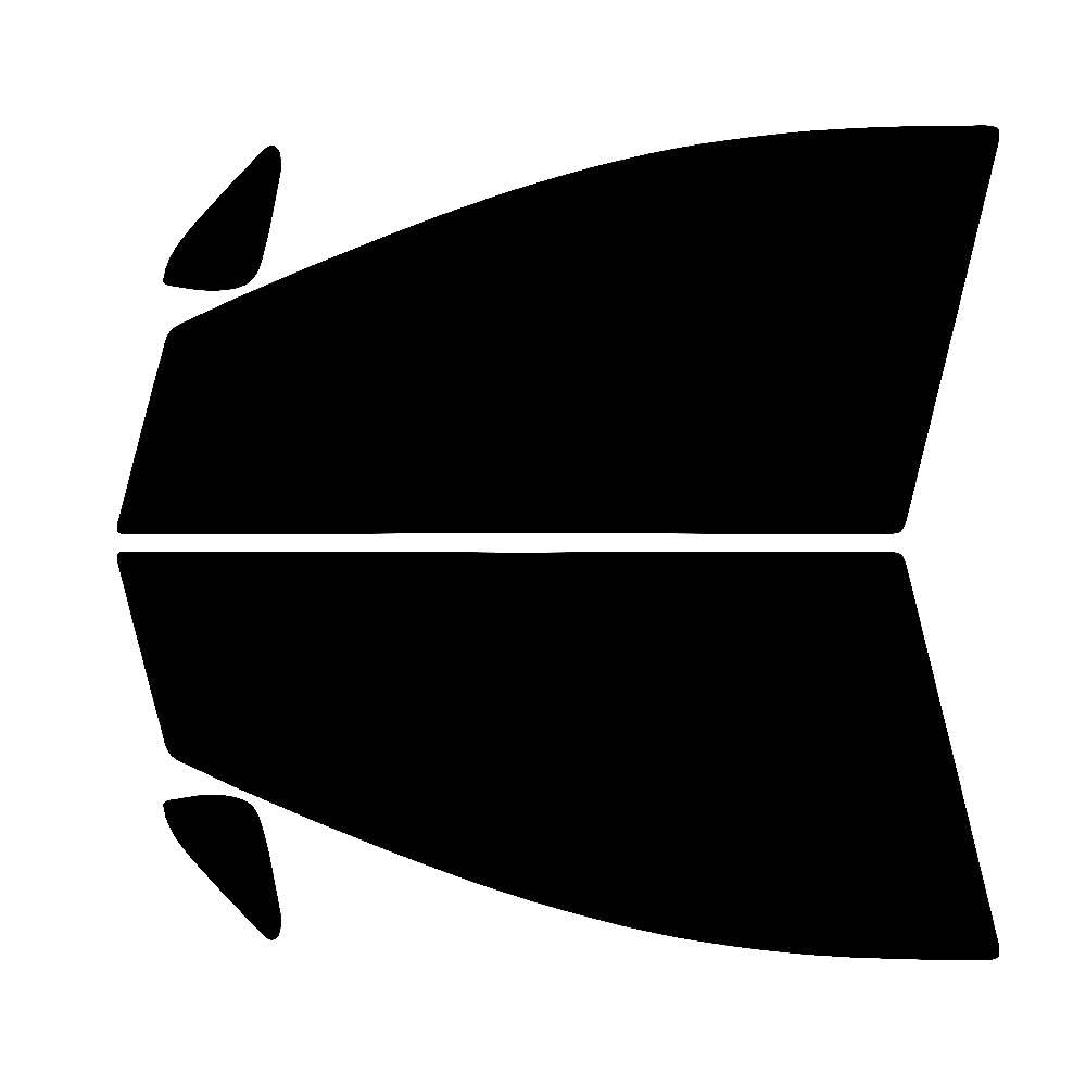 PreCut Front Door Window Tint Kit Compatible with Toyota Prius 2004-2009, 35% VLT