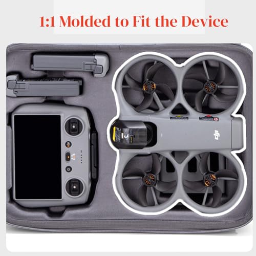 Honlyn Hard Carrying Case for DJI Avata 360, Travel Storage Shoulder Bag for DJI Avata 360 Drone Motion Fly More Combo (Avata 360 Motion) by Honlyn - Used condition - Image 2