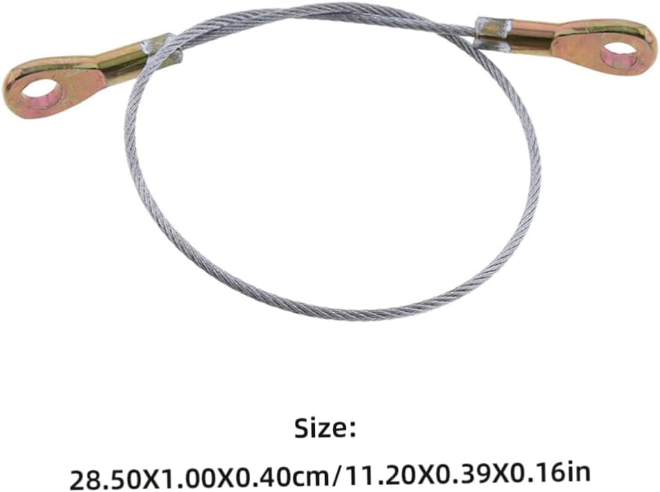 Replacement Cable for Tailgate 2pcs Cable Hook Strong Practical and Easy to Install