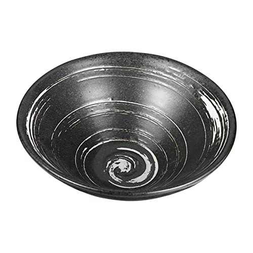OKUMEYR Ciotola Ramen Giapponese Ceramica Scodella Per Zuppa e Noodle Design Creativo Facile Da Pulire Perfetta Per Buffet e Ristoranti