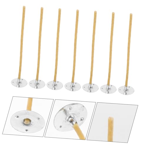 COHEALI 100 unidades mechas para velas para hacer velas miniatura 7